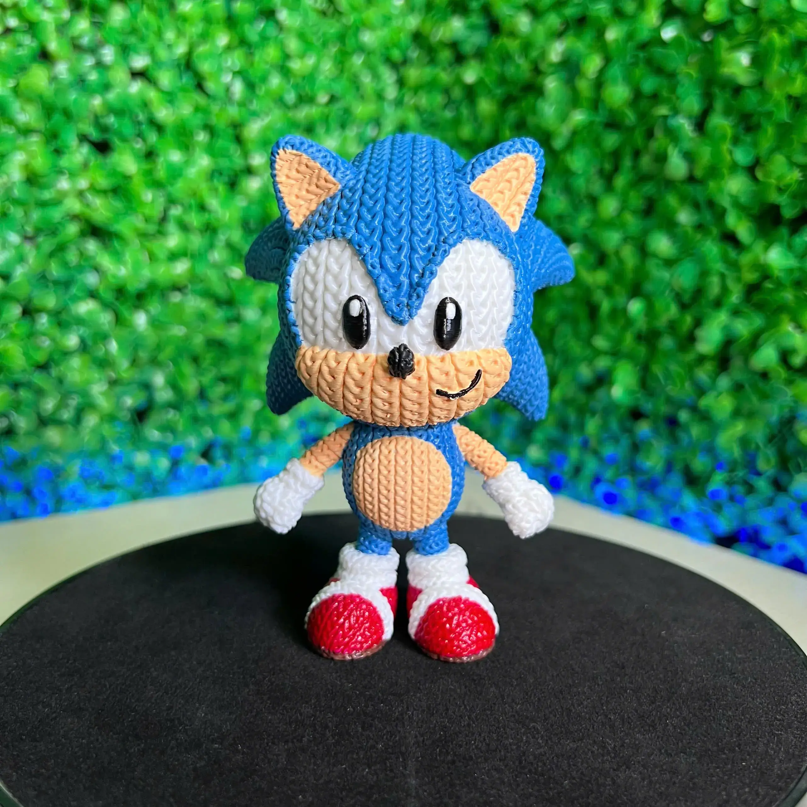 Sonic Knitted - Crochet - STL & 3mf Multicolor