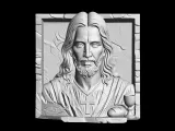 Jesus stone frame ver. 2-1