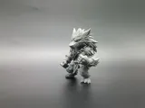Beast Gladiator - Chibi Fantasy Werewolf Warrior-1