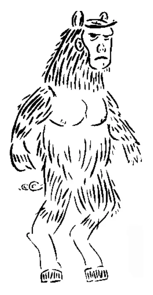 Hombre Oso Cerdo