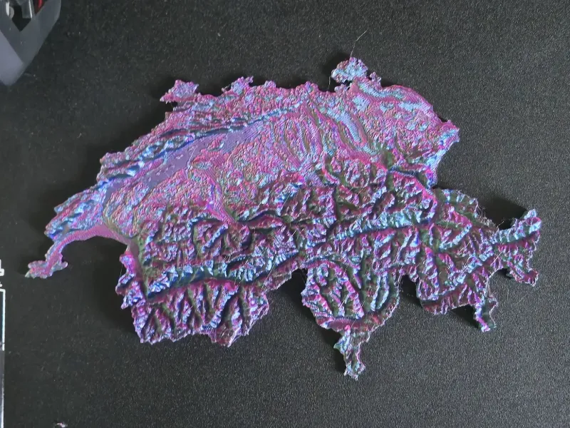 Map of Switzerland (Premium Version)