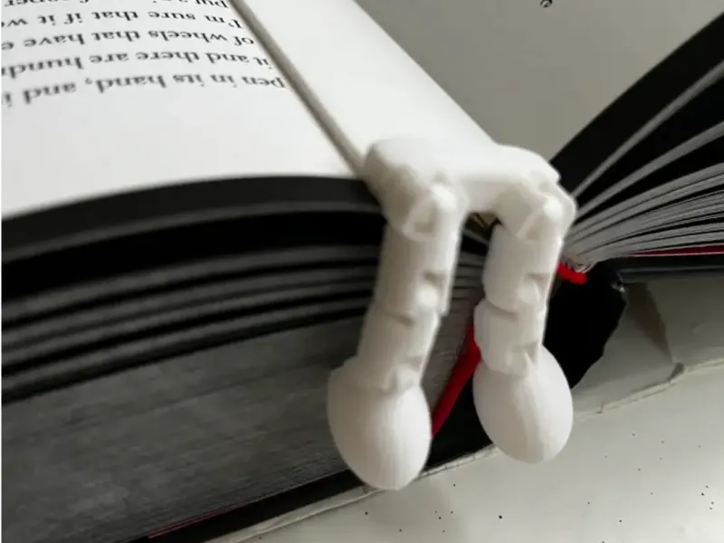 Flat Felix Flexi Legs Bookmark