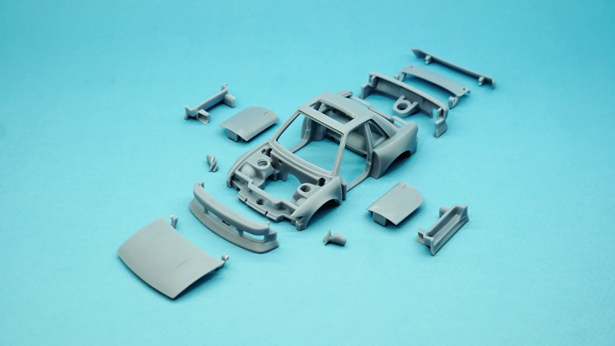 Nissan Silvia S13 Chibi car model kit