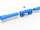 Scope for cosplay blaster 8-7