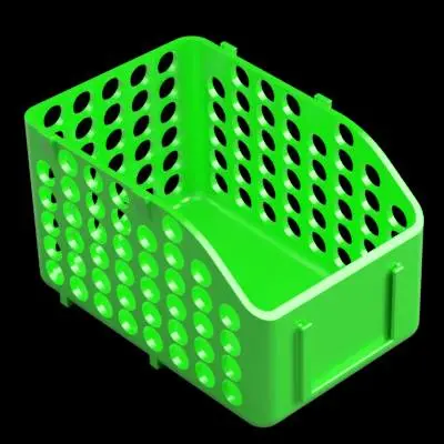 Stackable Storage Container with Label Slot  B