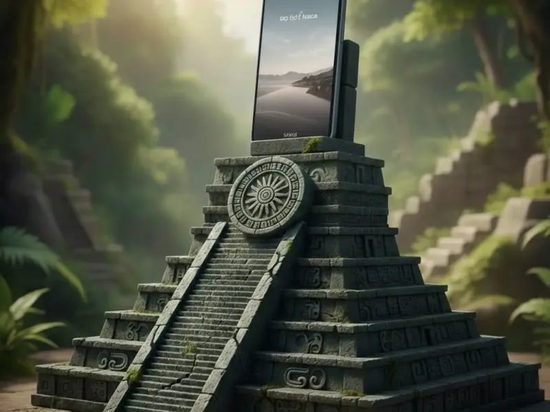 Design Concept The Maya Temple Phone Holder is inspired by a