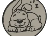 Sleeping Dog Coaster-1