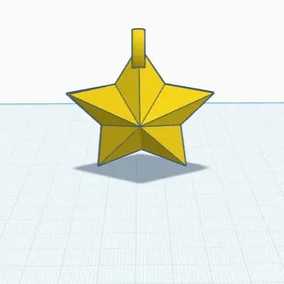 Star Christmas Ornament