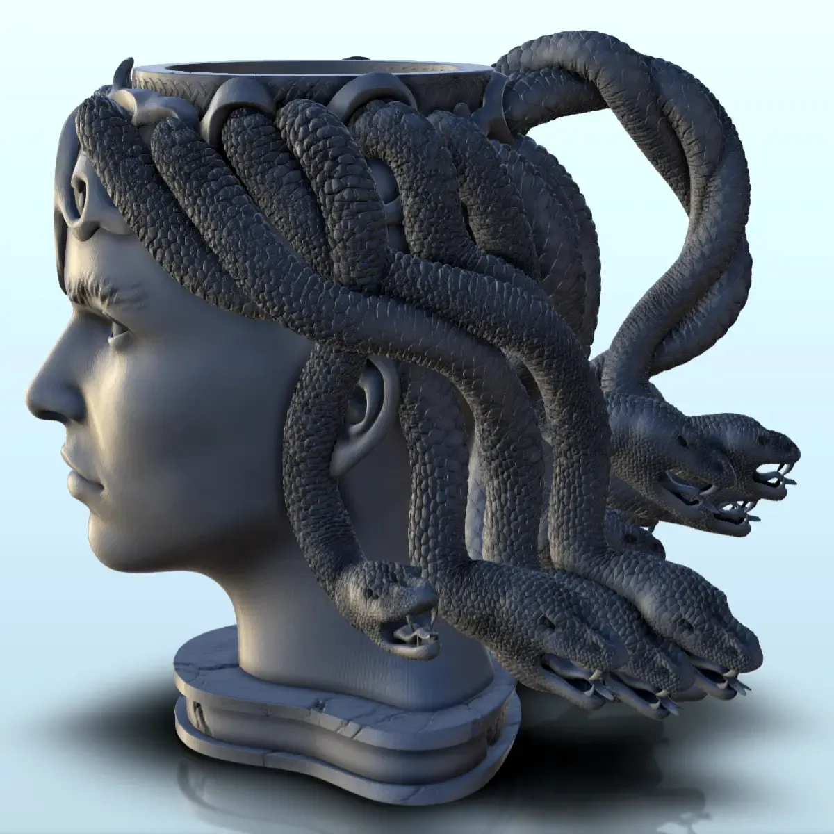 Medusa dice mug (19) - beer can holder