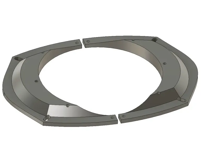 Kia Grand Carnival / Sedona Adaptateur de haut-parleur arrière série VQ