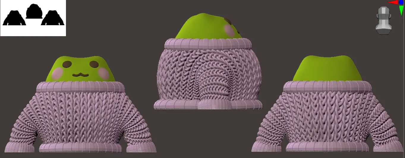Kawaii Frog - Creality Cloud 3D Model | 3Drop