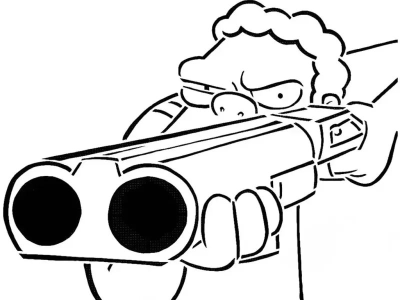 Moe Szyslak stencil