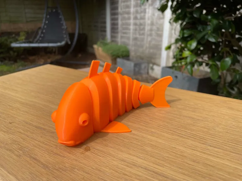 Peixe-dourado Articulado Carpa Koi