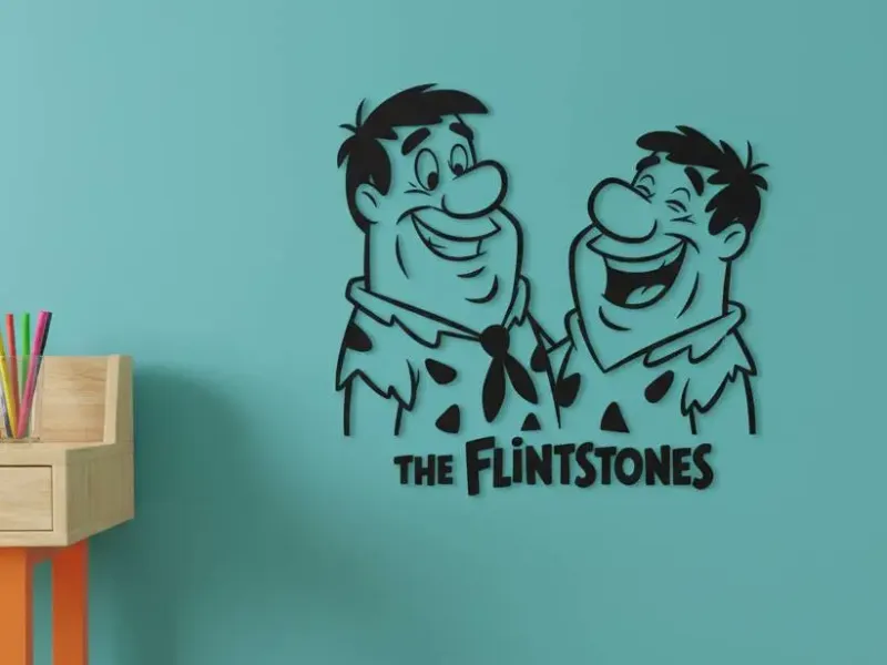 The Flintstones – Bedrock Buddies Silhouette