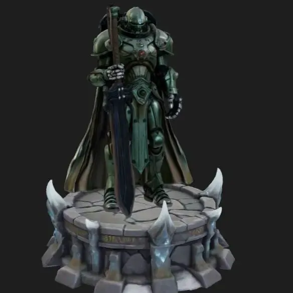 FREE Giant grimdark warlord