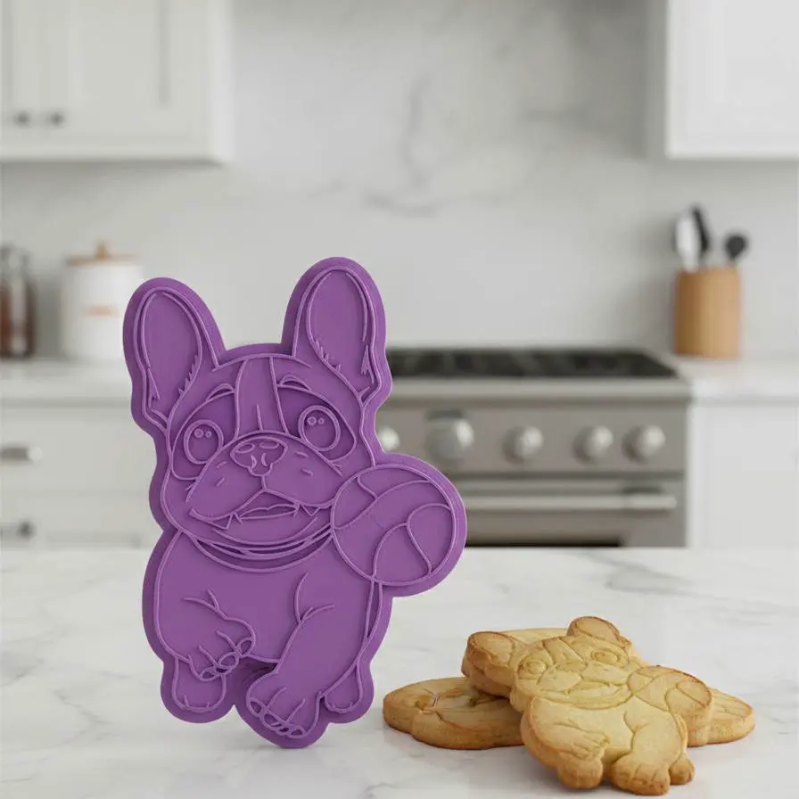 french-bulldog-with-ball-cookie cutter