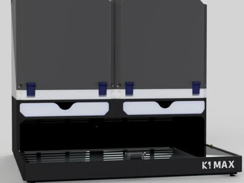 Dry Box spoelstation voor K1 MAX (correctie)