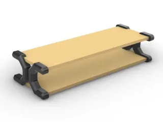 Modular Laptop Stand Base (Wood Board Compatible)