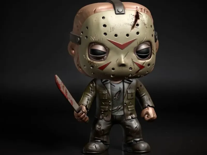Jason Voorhees Funko STL – Horror Chibi 3D Print Model