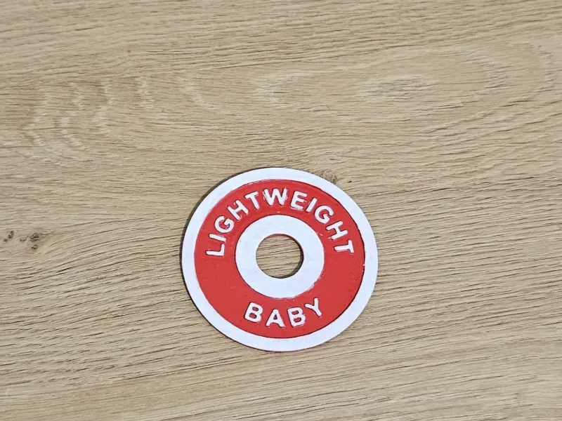 Lightweight Baby Barbel Coaster