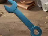 Wrench keychain-0
