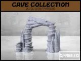 Cave Entrance - Version 1 - Tabletop Scatter Terrain-0