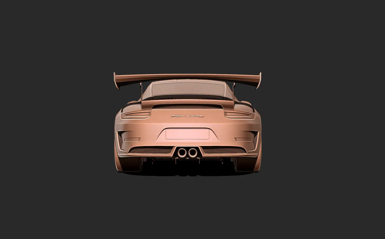 Porsche 911 3D print model