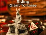 Rabbitfolk Monk Riding a Giant Tortoise-1
