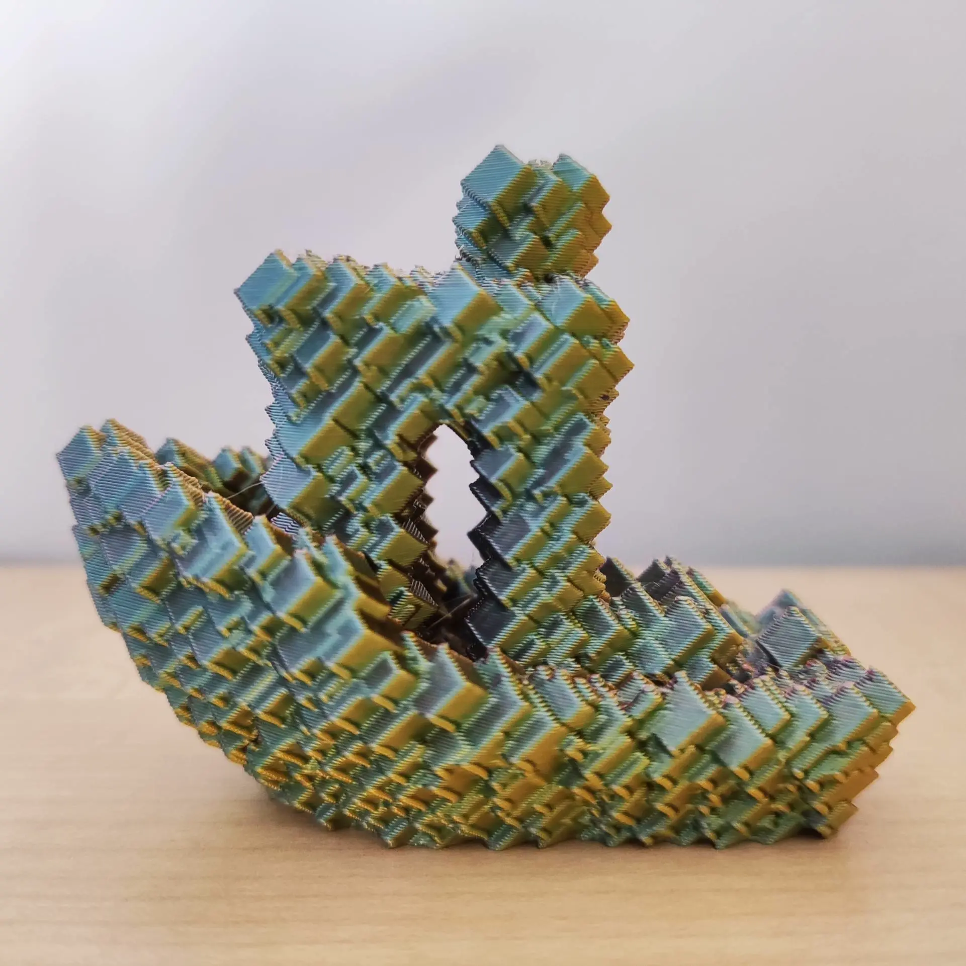 3D Printer Files | 3MF File | Glitch Benchy