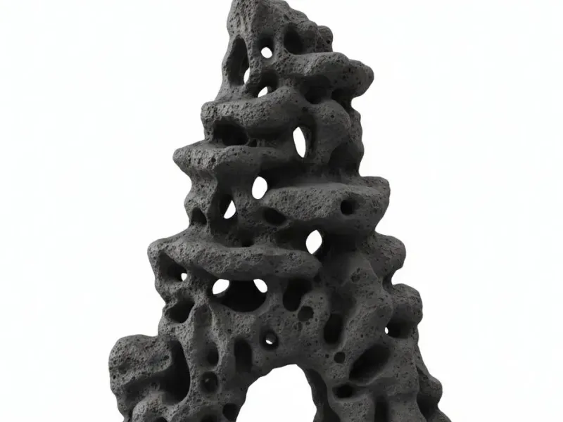 Porous Lava Rock Shrimp Breeding Structure