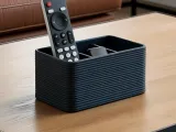 Ribbed Design Remote Control Holder – Design Remote Caddy-0