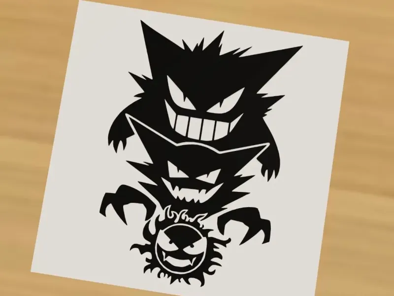 Gastly, Haunter y Gengar