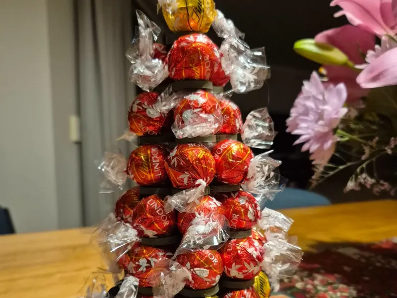 Lindt Chocolate Christmas Tree