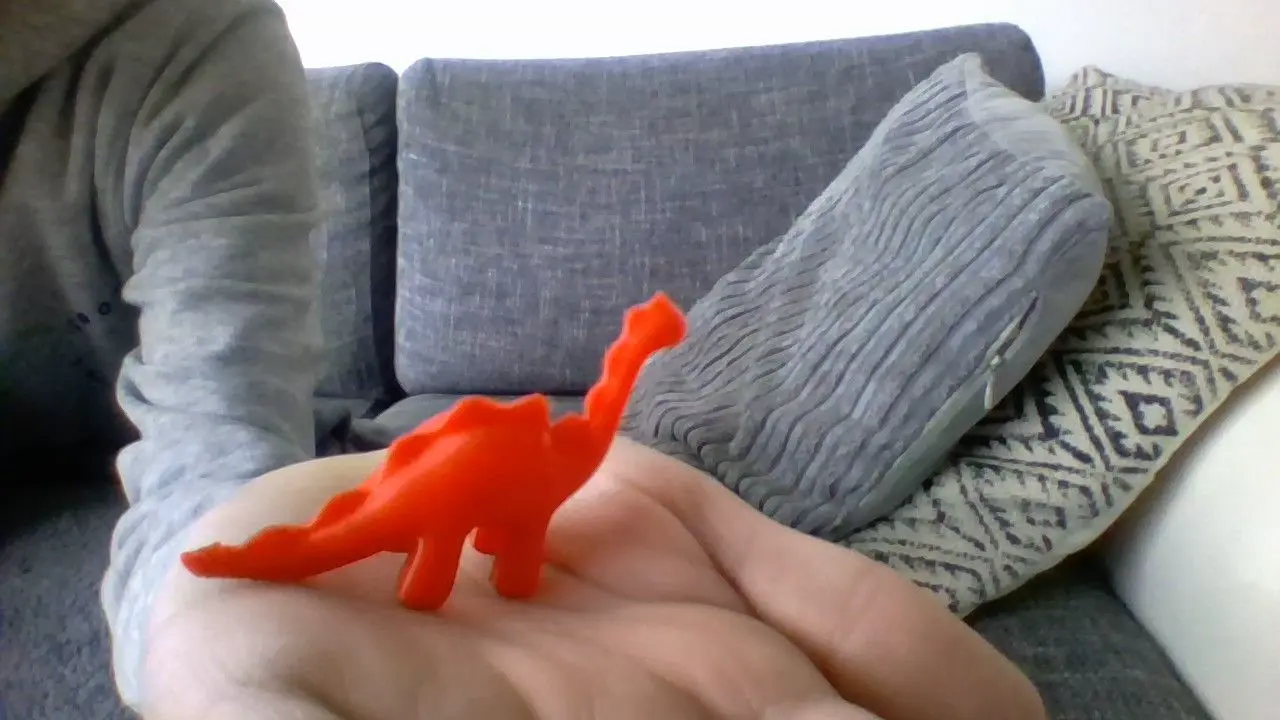 schattige lang nek dino