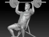 gym lifting weights man 2-0