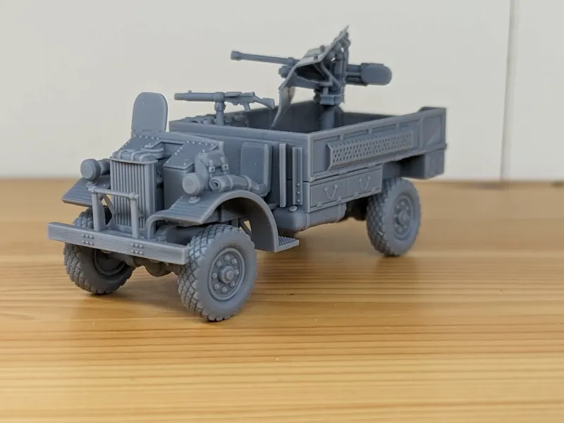 Ford F-30 LRDG cu Bofors 37mm (Marea Britanie, WW2)