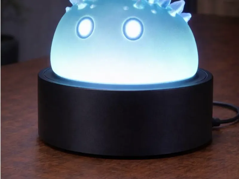 Glowing Slime Monster Lamp – Cute Desk Light