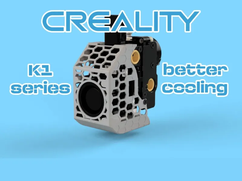 Coperchio per testa di stampa ad alte prestazioni per la serie Creality K1