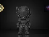 Pragmata Astronaut Robot Funko STL  Sci-Fi 3D Print Figure-2