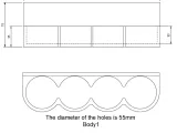 BATHROOM ORGANISER-SHAVING FOAM HOLDER-3