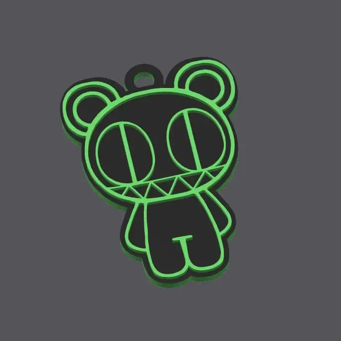 KEYCHAIN - MODBEAR - RADIOHEAD