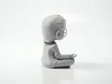 MJ Meditating Figurine Movies TV 3D Printable-2