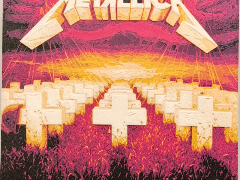 Metallia - Pochette de l'album Master of Puppets