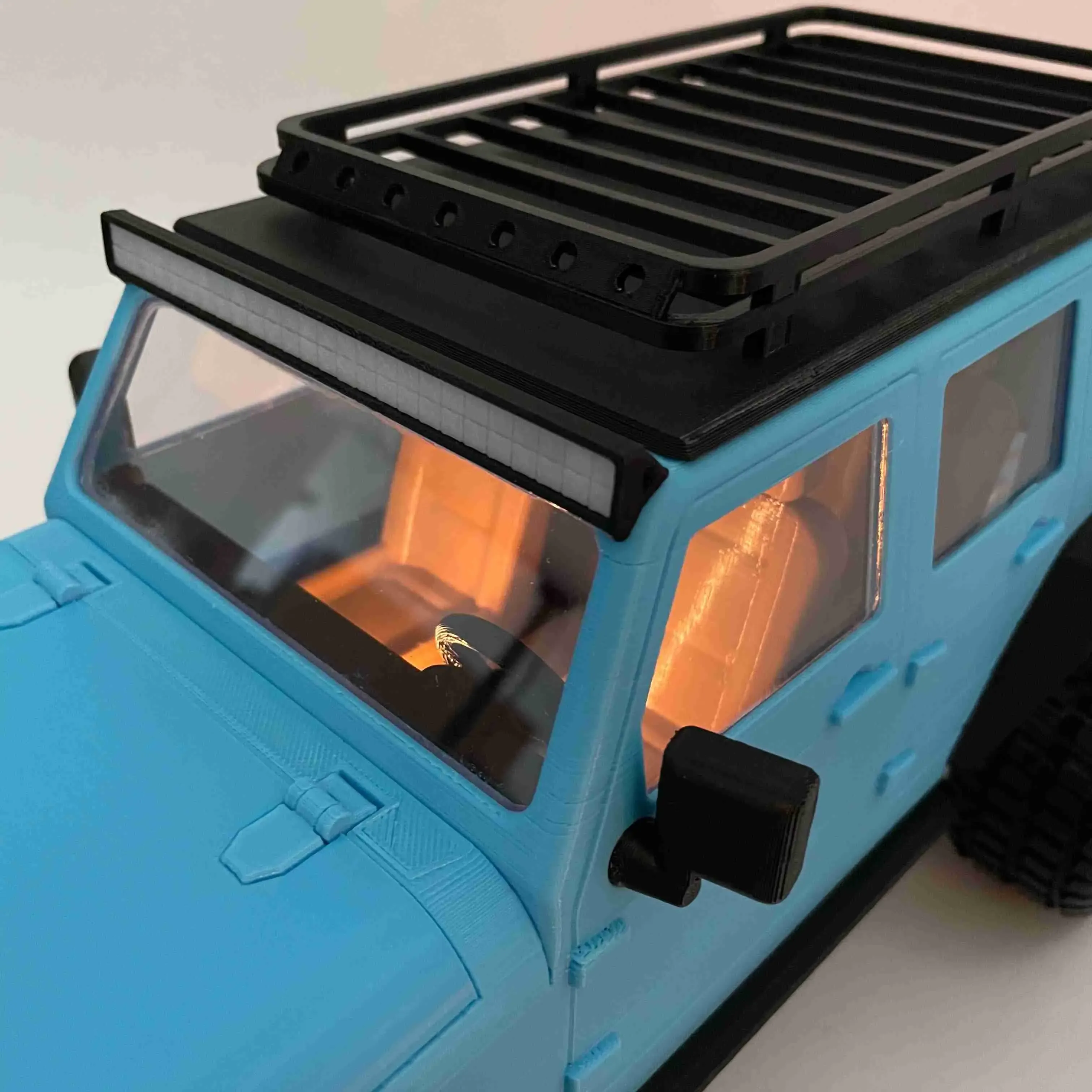 JEEP WRANGLER with removable Hardtop - Scale 1:12