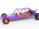 Diecast old school Sand Rail buggy Version 3 Scale 1:25-0