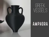 Amphora Greek Vessel-0