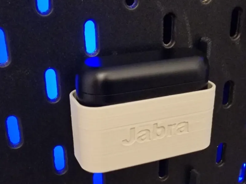 Jabra Elite10 Halterung (ein Modul für die 'Ikea Skadis Charger Wall')
