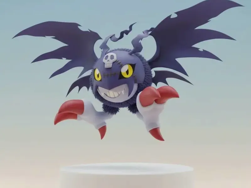 DemiDevimon Digimon Creature Model