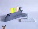 Space Shuttle Sticky Note Holder-5