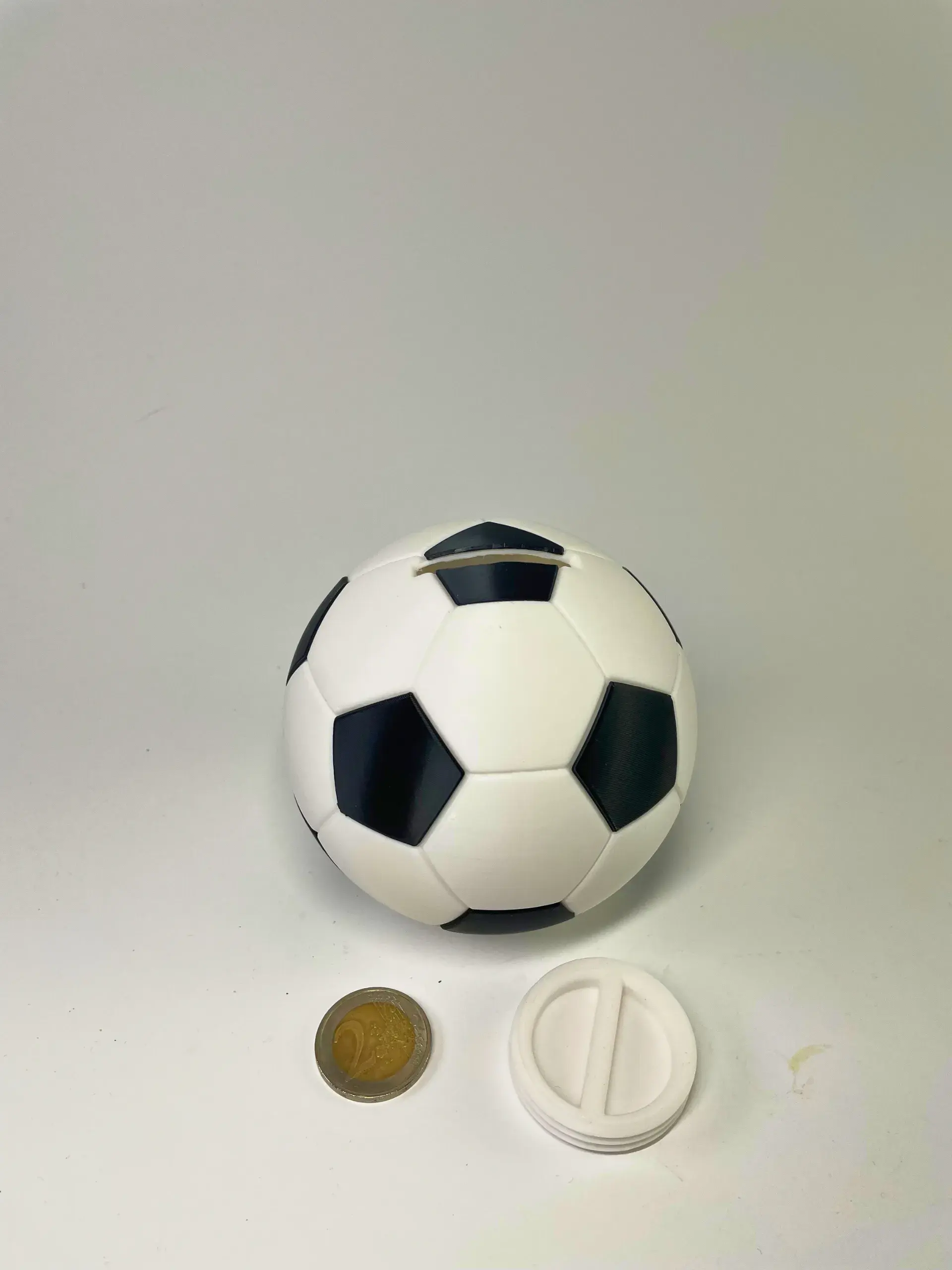 Football Piggy Bank - Soccer Coin Box